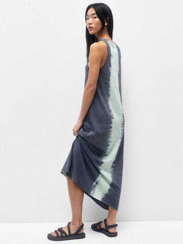 Pull&Bear Kleid in Grün