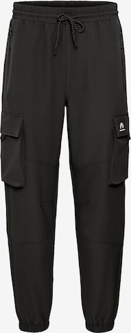 North Bend - Pantalón cargo 'Toni' en negro: frente
