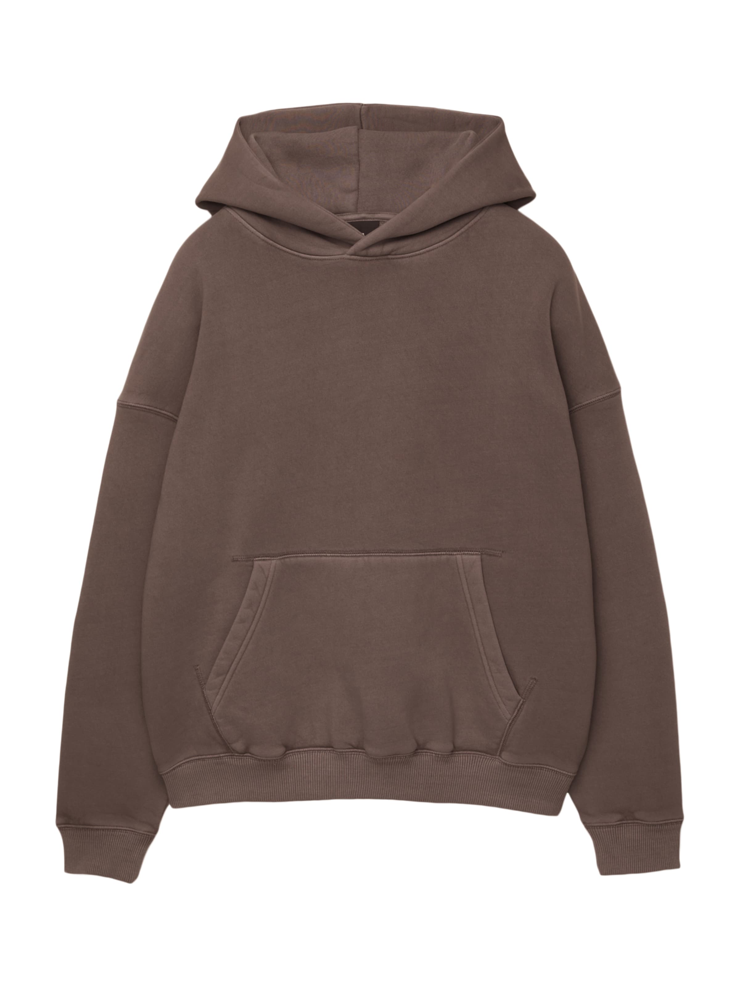 Pull&Bear Bluzka sportowa w kolorze czekoladowym, Podgląd produktu