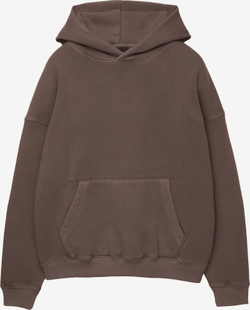 Felpa di Pull&Bear in marrone: frontale
