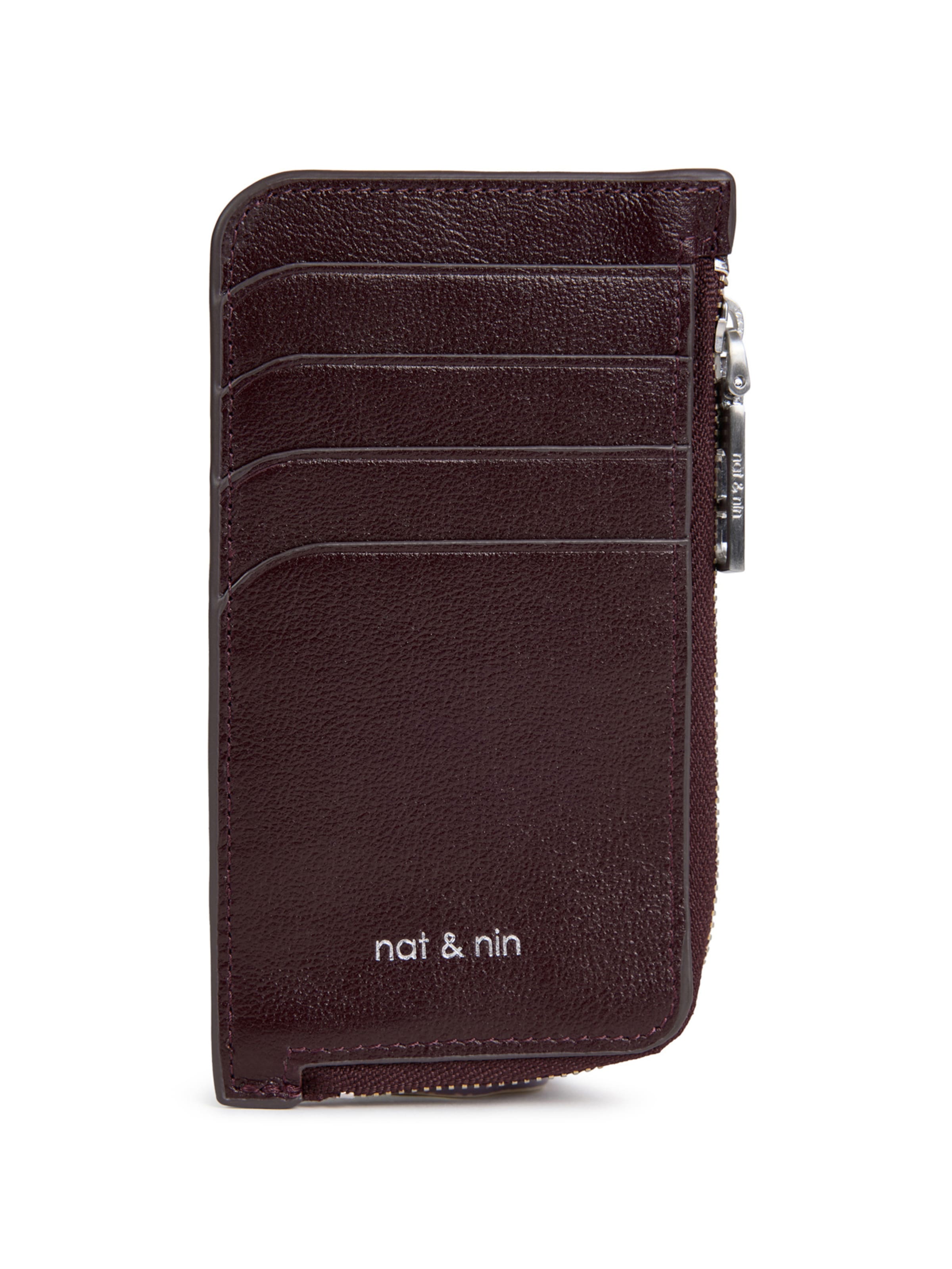 Nat&Nin Wallet ' ALIZE ' in Purple: front