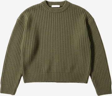 Pull-over Kleidermafia en vert : devant