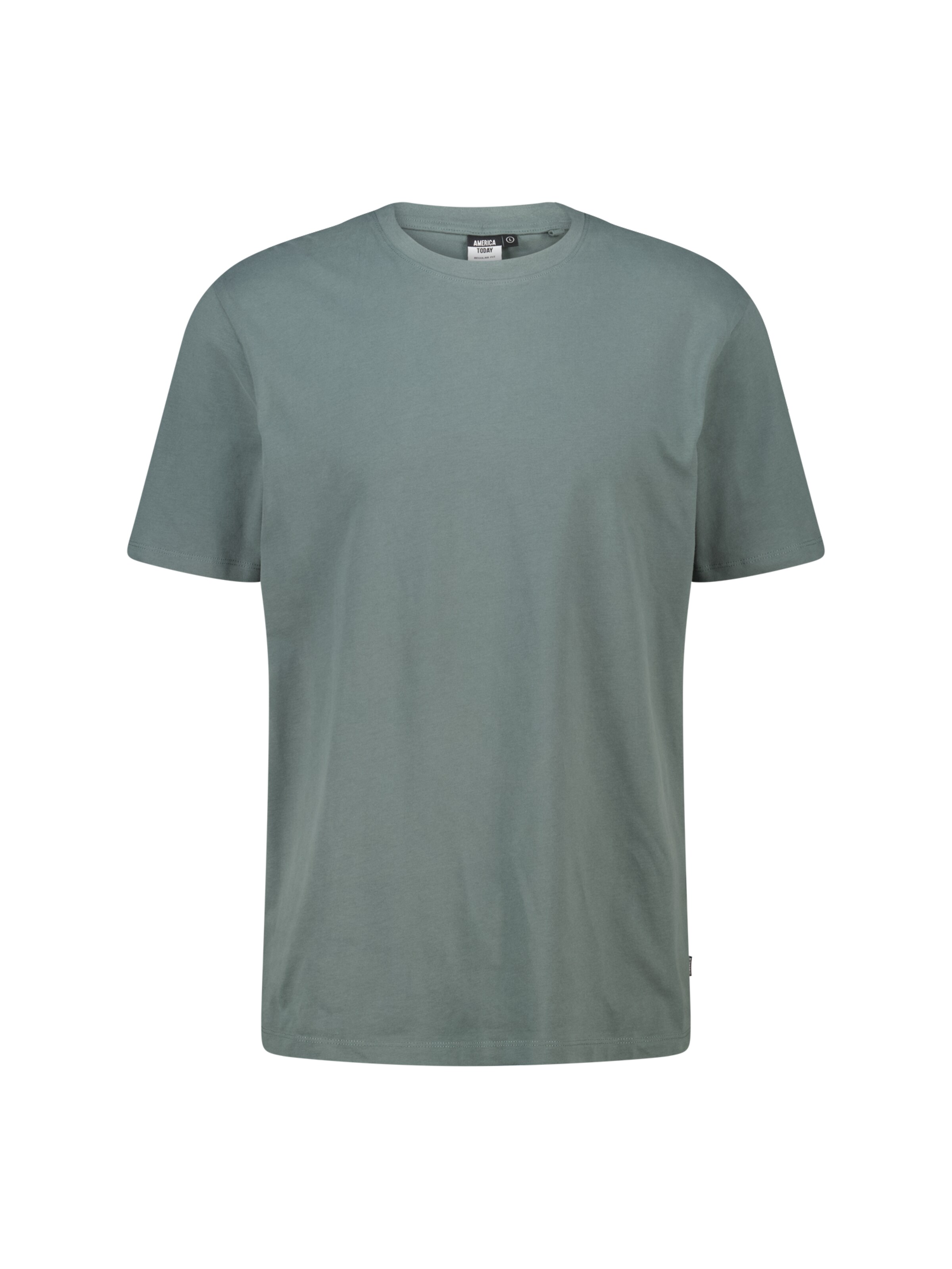America Today Shirt in Groen: voorkant
