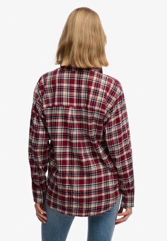 Superdry & Co Bluse in Rot