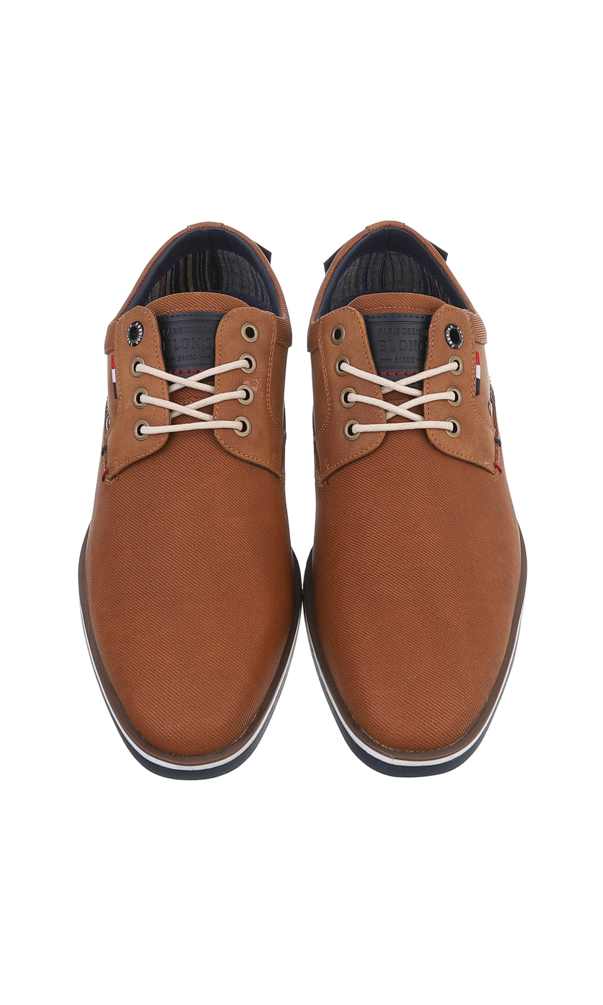 CoolWalk Lace-Up Shoes in Brown