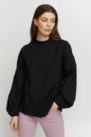 b.young Blouse 'Finna' in Zwart: voorkant