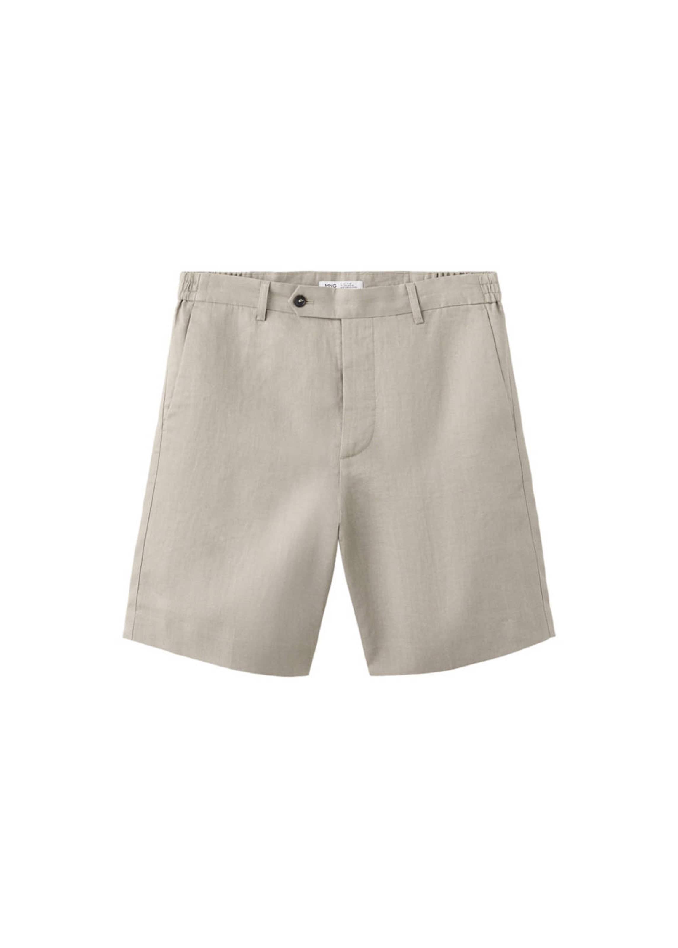 MANGO MAN Regular Shorts 'Antz' in Braun: Vorderseite