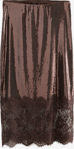 Jupe Next en marron : devant