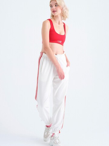 Rockupy Regular Workout Pants 'Wakanda' in White