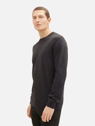 TOM TAILOR Pullover in Grau