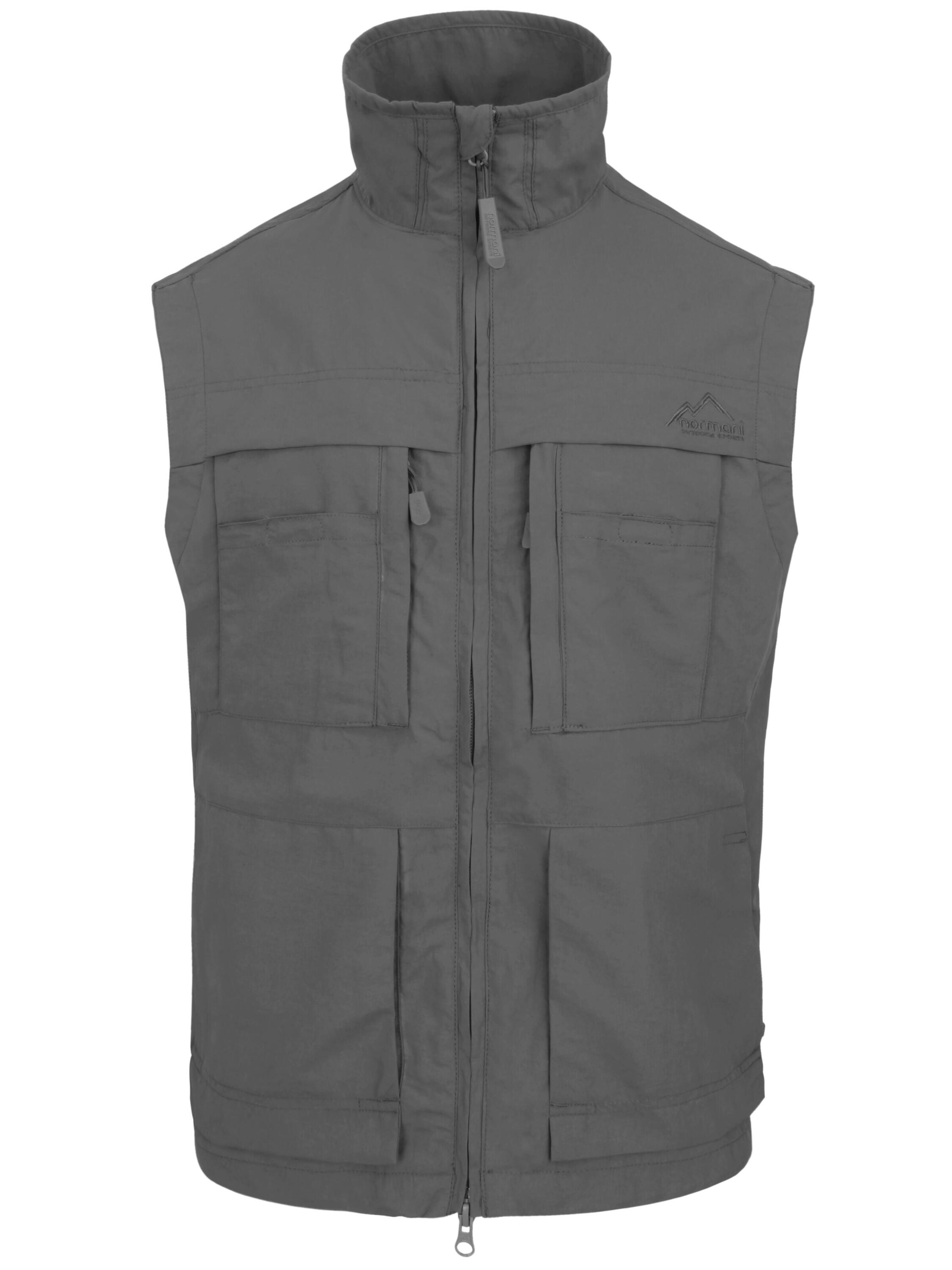 normani Sportweste 'Oryx' in Grau: Vorderseite