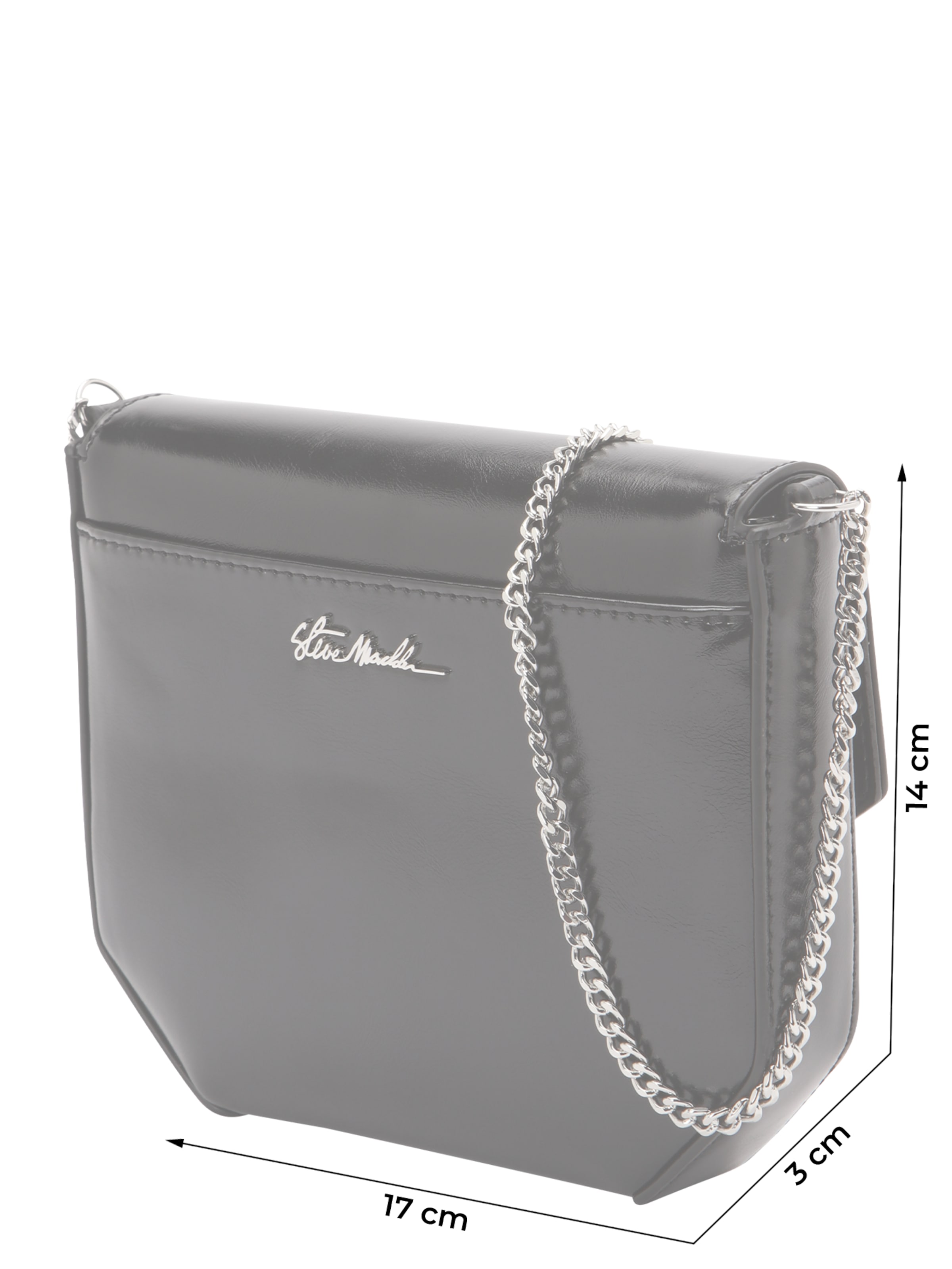 STEVE MADDEN Torba za čez ramo 'Bsandry' | črna barva