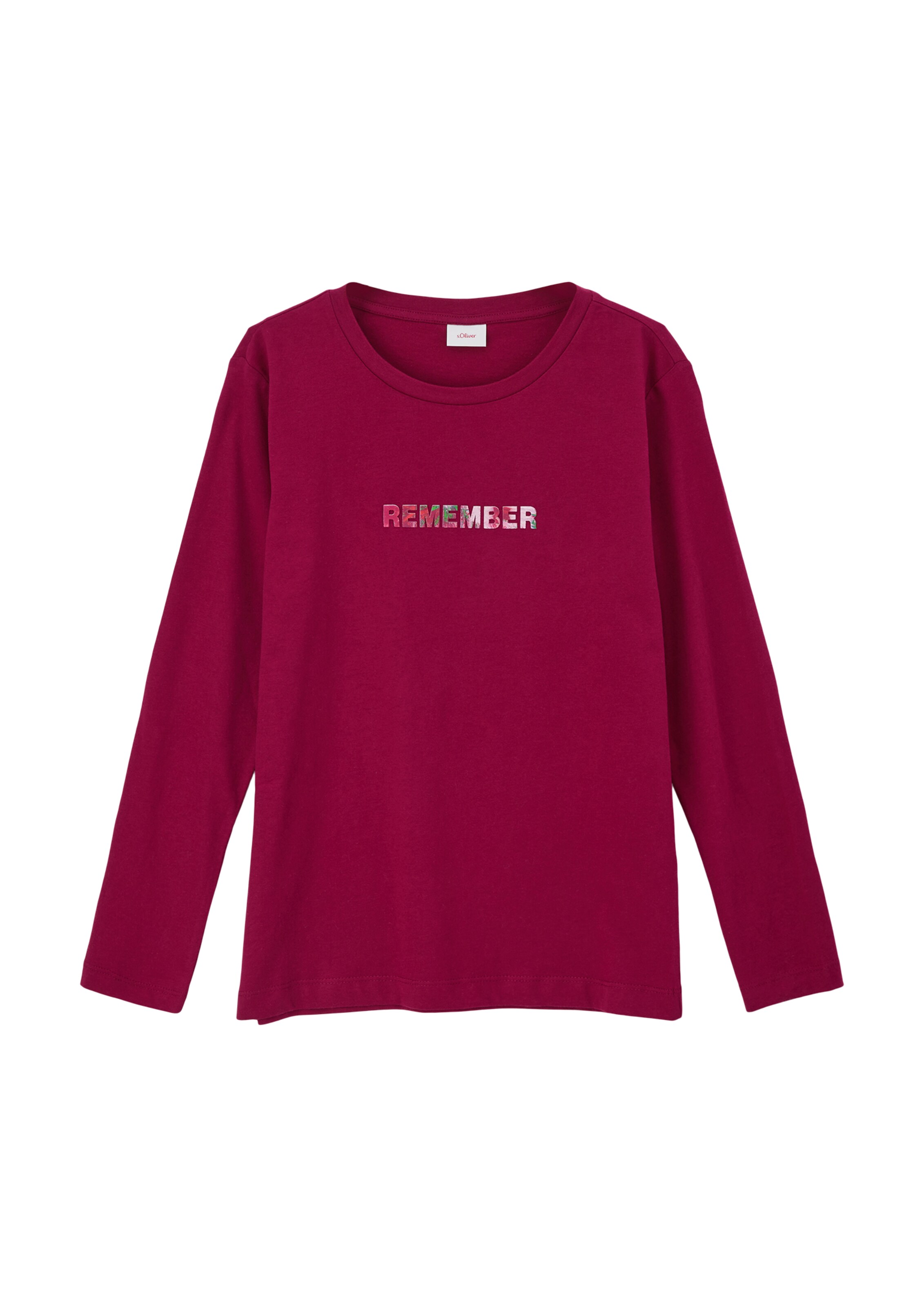 s.Oliver Shirt in Roze: voorkant