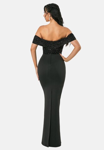 Moda Minx Abendkleid in Schwarz