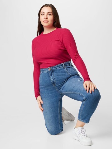 ONLY Curve Regular Jeans 'TROY' i blå