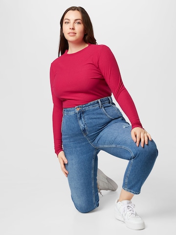 regular Jeans 'TROY' di ONLY Curve in blu