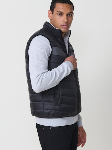 KOROSHI Weste in Schwarz
