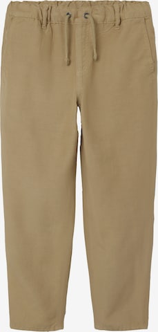 NAME IT Дънки Tapered Leg Панталон 'BEN' в бежово: отпред