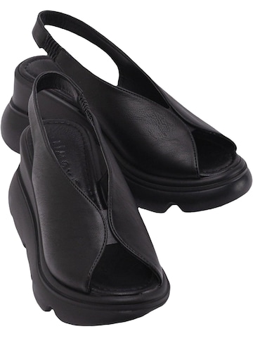 Limoya - Sandalias 'Tilda' en negro