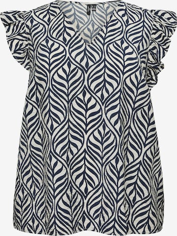 Vero Moda Curve Pusero 'VMCJOSIE' värissä beige: etupuoli