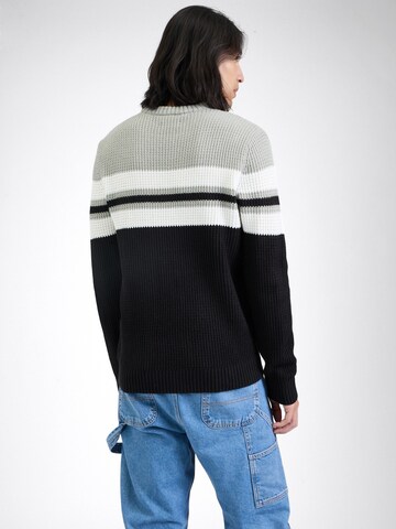 Pullover 'JJSANDER' di JACK & JONES in nero