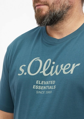 T-Shirt s.Oliver en bleu