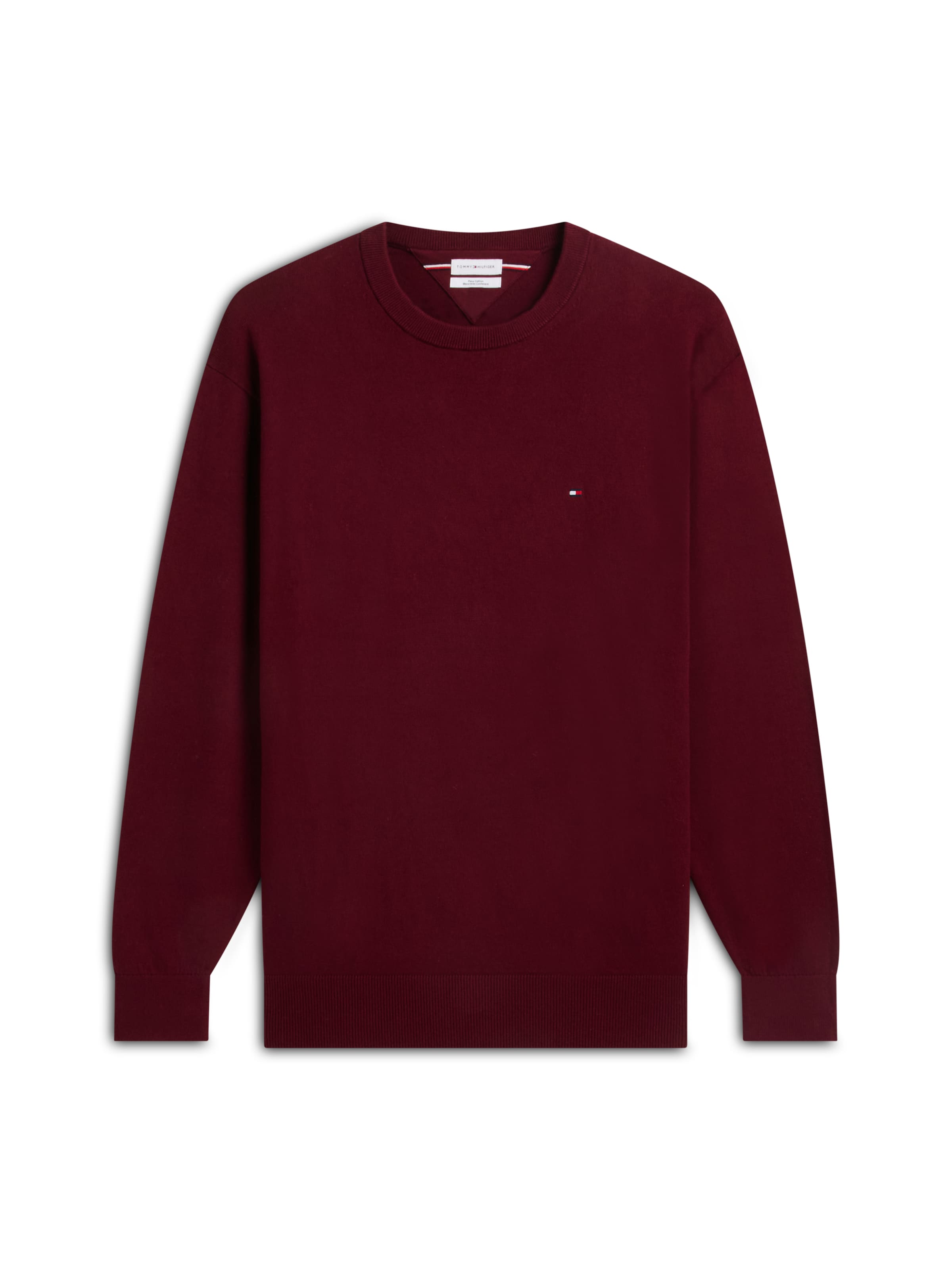 Tommy Hilfiger Big & Tall Свитер в Лиловый: спереди