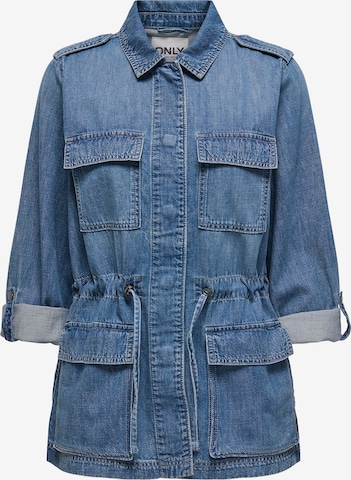 ONLY Prechodná bunda 'ONLKENYA' - Modrá: predná strana