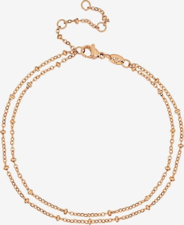 Luamaya Fußschmuck 'Puebla Anklet' in Gold: Vorderseite