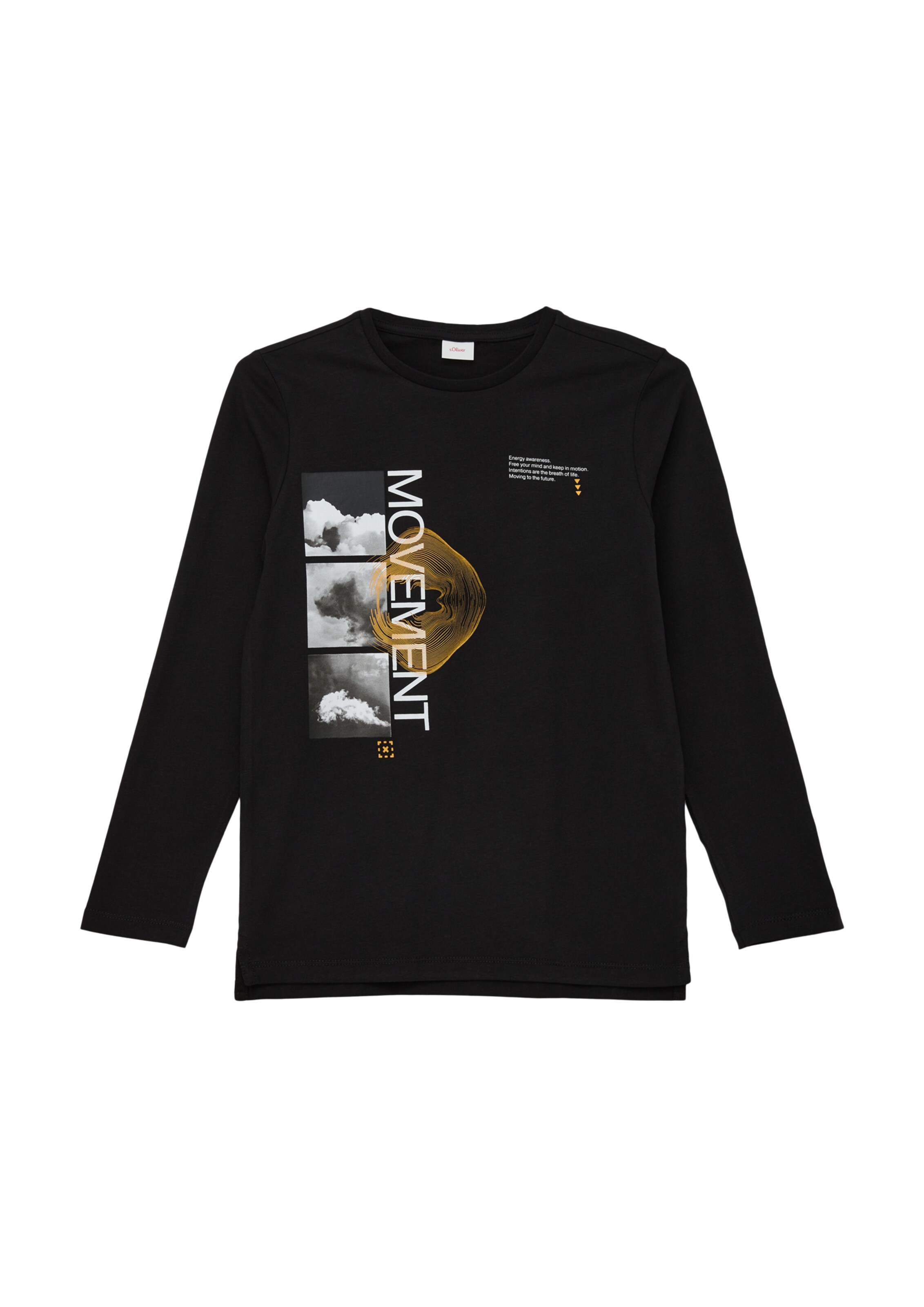 s.Oliver Shirt in Black: front