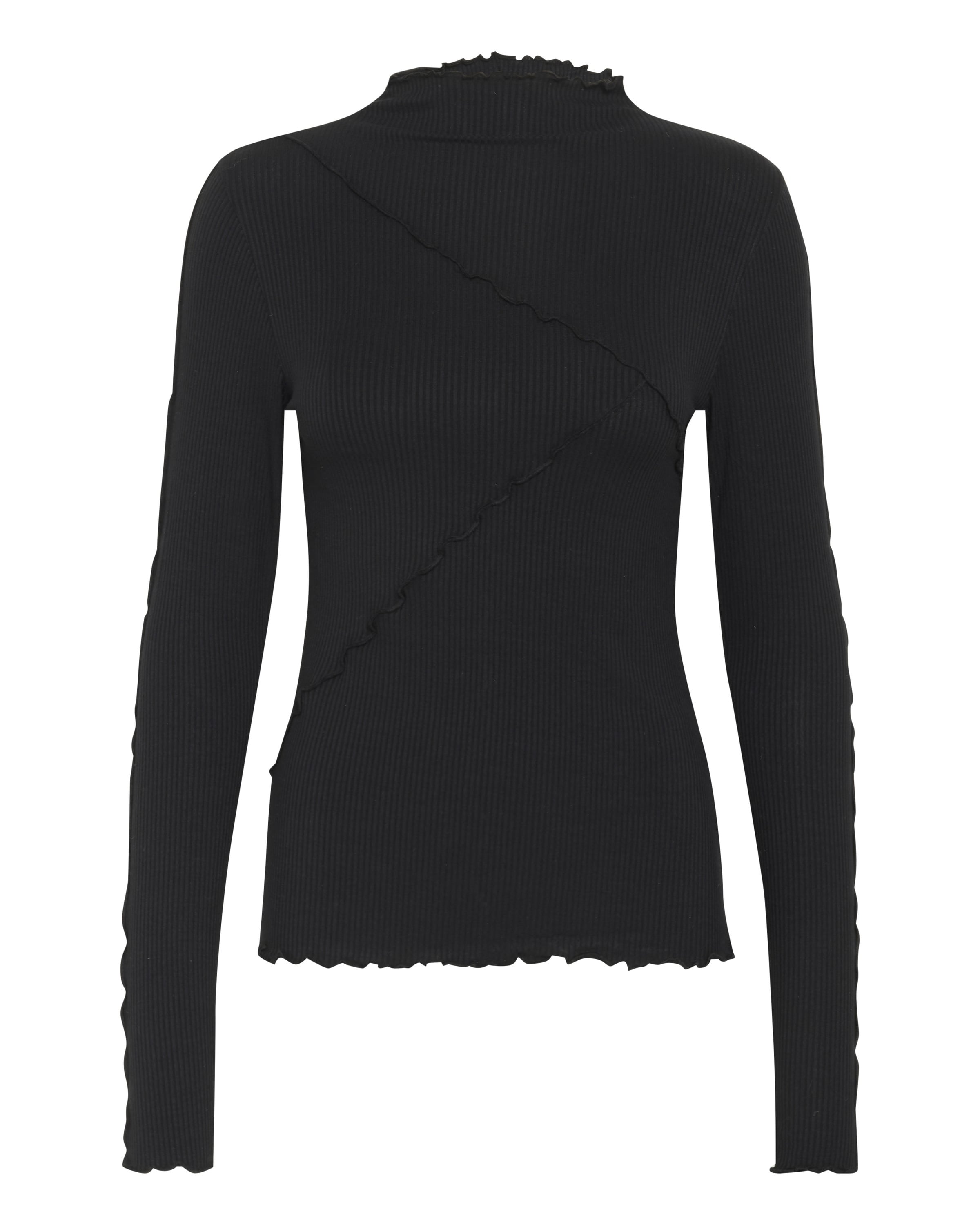 T-shirt 'Kayla' Kaffe en noir : devant