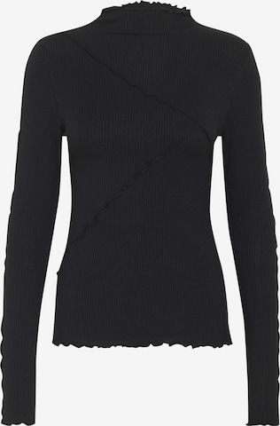 Kaffe Shirt 'Kayla' in Schwarz: Vorderseite