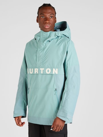 BURTON Zunanja jakna 'FROSTNER' | zelena barva: sprednja stran