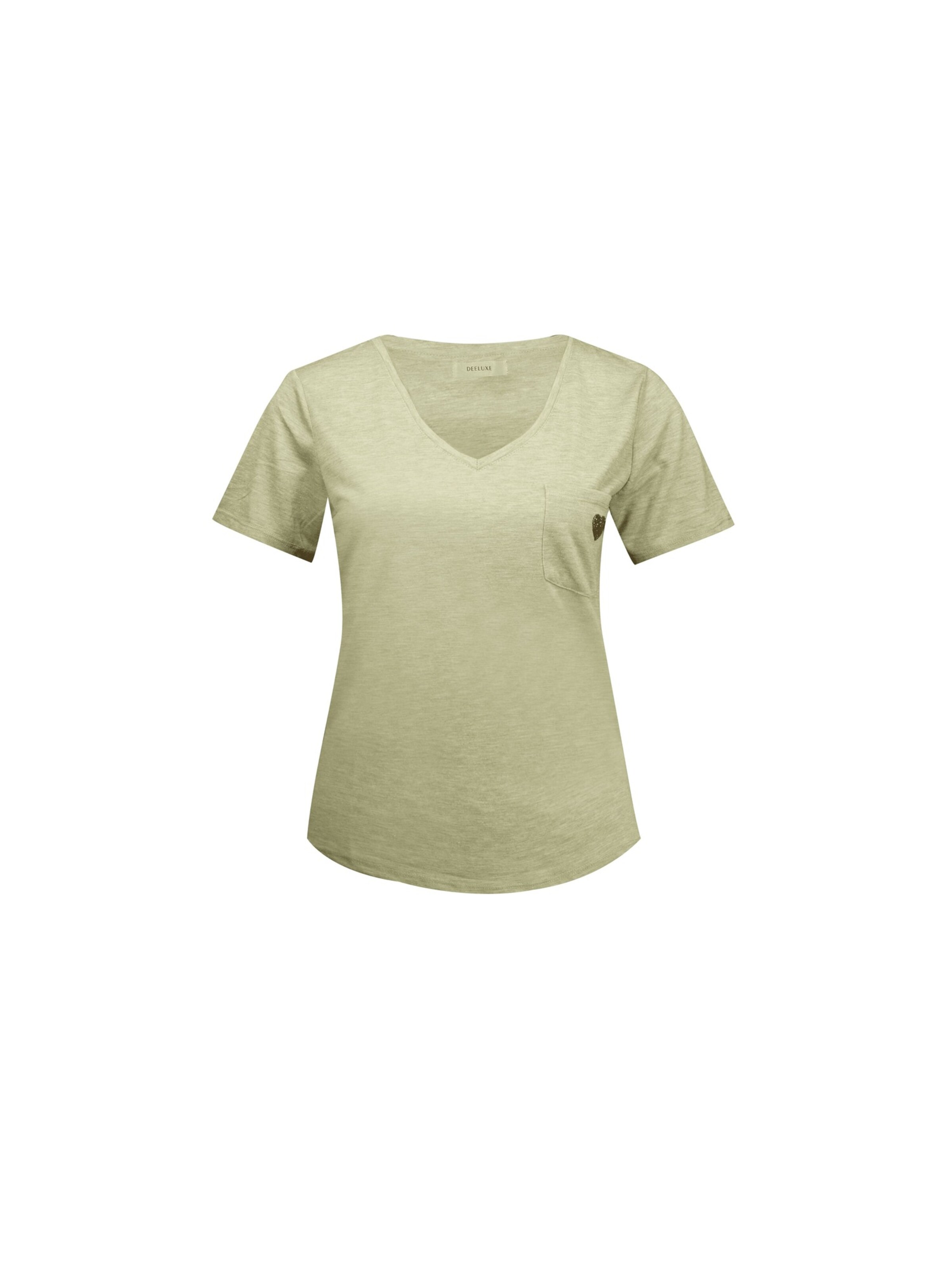T-shirt 'Kellie' Deeluxe en vert : devant