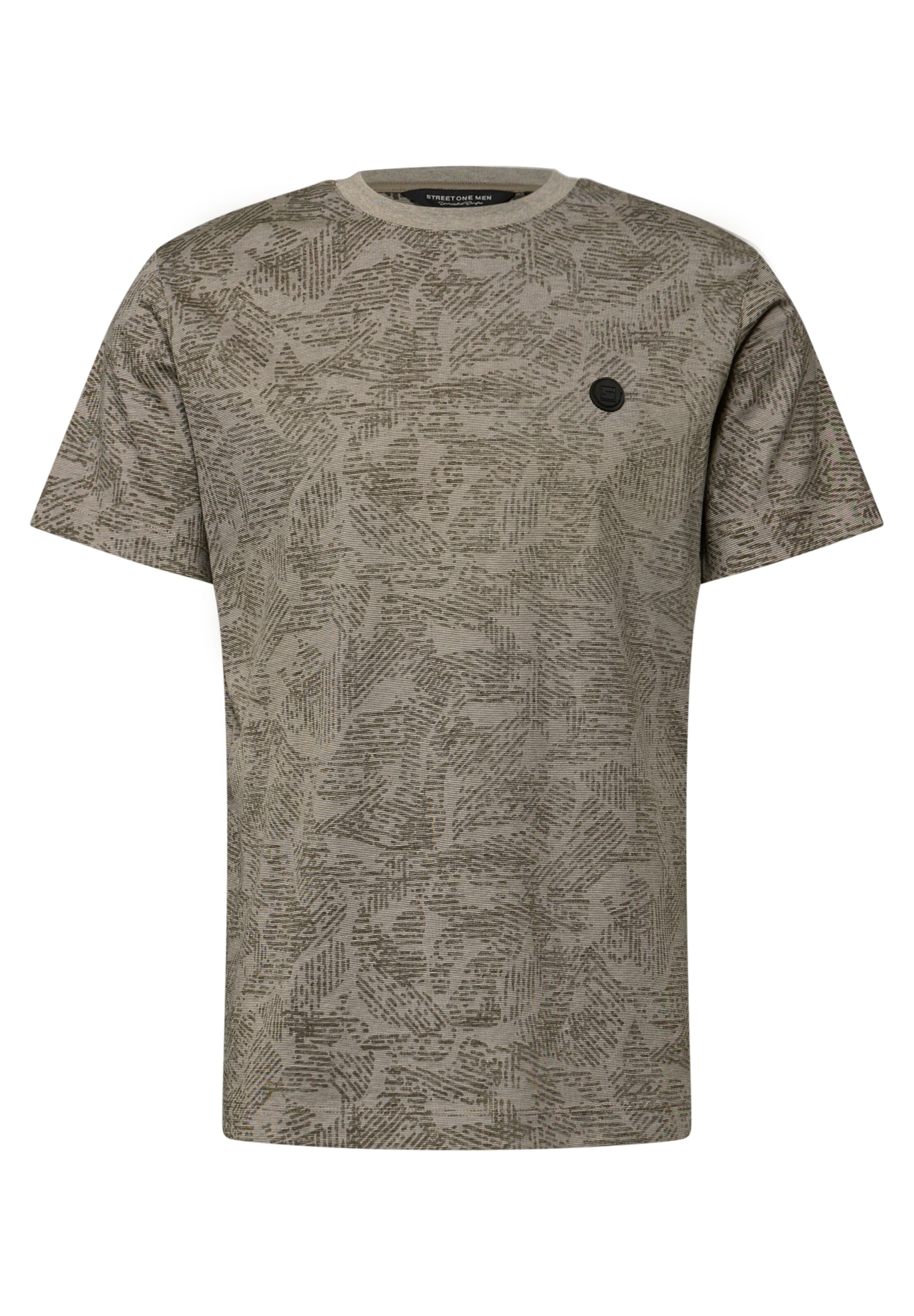 Street One MEN Shirt in Beige: front