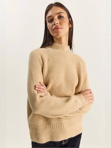 Pull-over Bianco Lucci en beige