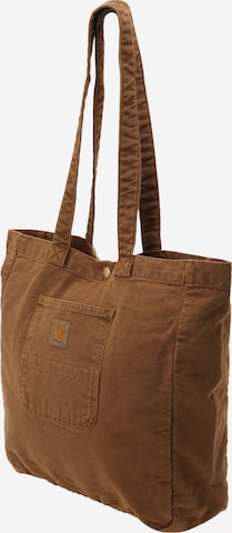 Carhartt WIP Shopper in Bruin: voorkant