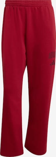 Sportinės kelnės 'COLLEGIATE' iš ADIDAS SPORTSWEAR, spalva – vyšninė spalva / spanguolių spalva, Prekių apžvalga