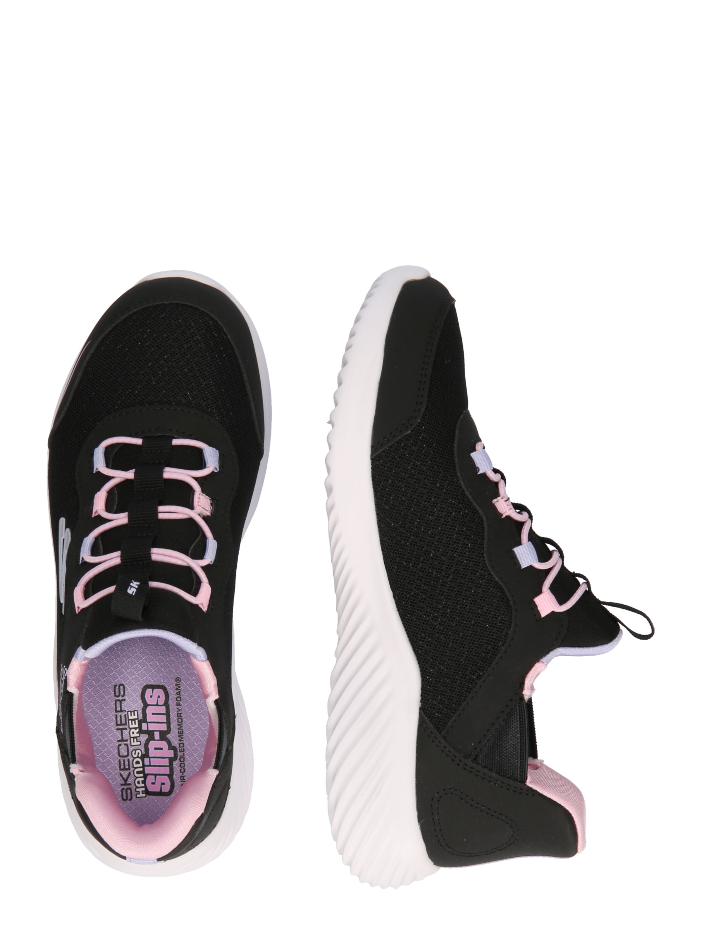 melns SKECHERS Brīvā laika apavi 'Wave 92'