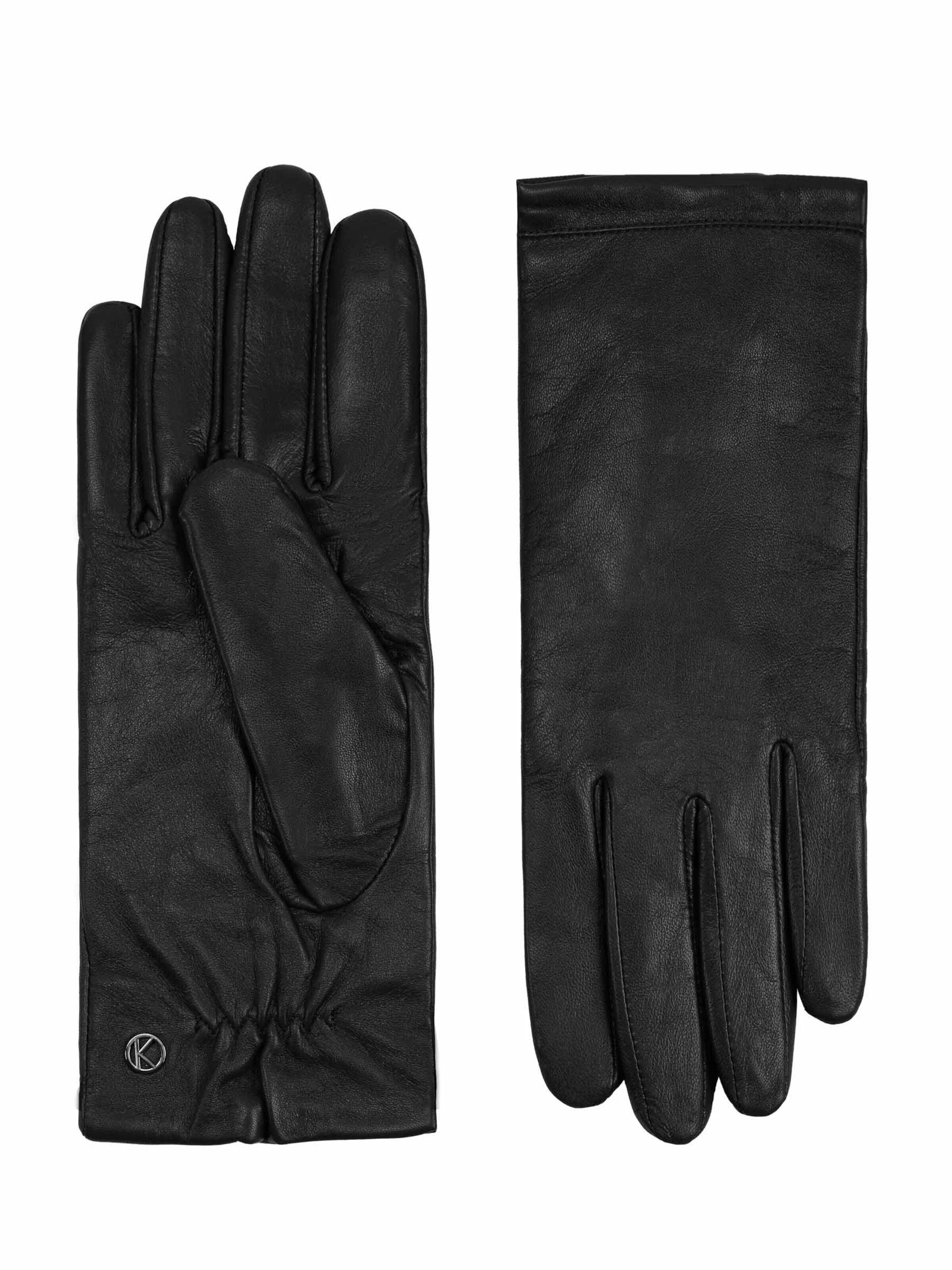 KESSLER Full Finger Gloves in Black
