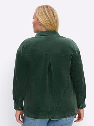 SHEEGO Блуза в зелено