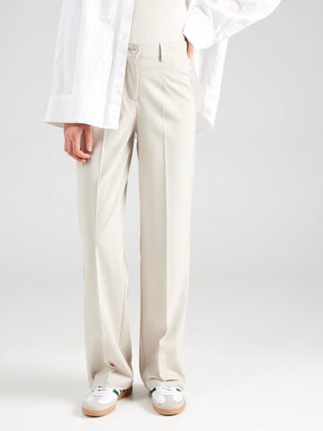 Regular Pantalon Tally Weijl en beige : devant