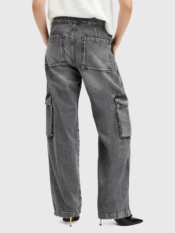 AllSaints Loosefit Cargojeans 'ECHO' in Zwart