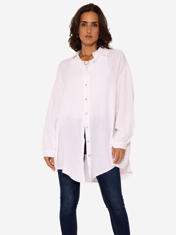 SASSYCLASSY Blouse in White