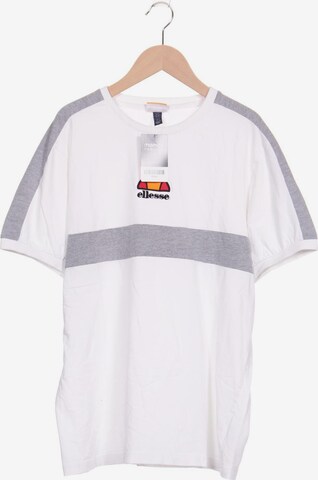 ELLESSE T-Shirt L in Weiß: predná strana
