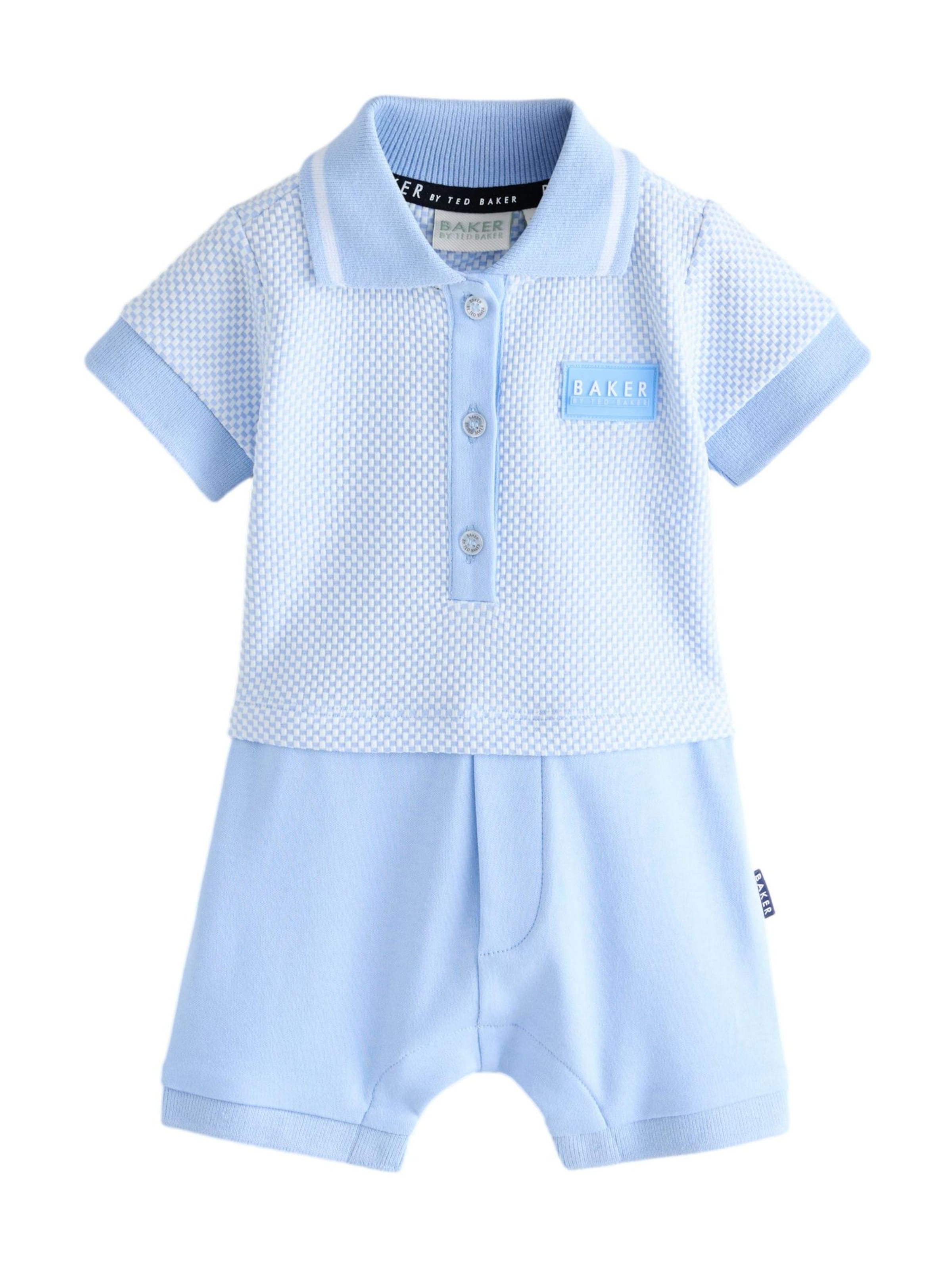 Baker by Ted Baker Romper/bodysuit in Blue: front