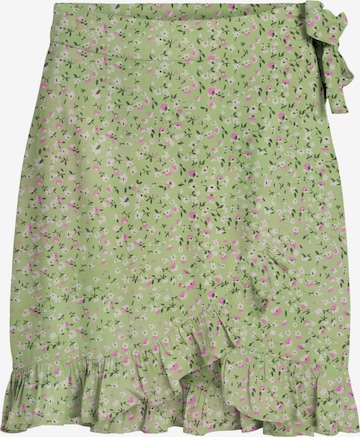 VILA Skirt 'FINI' in Green: front