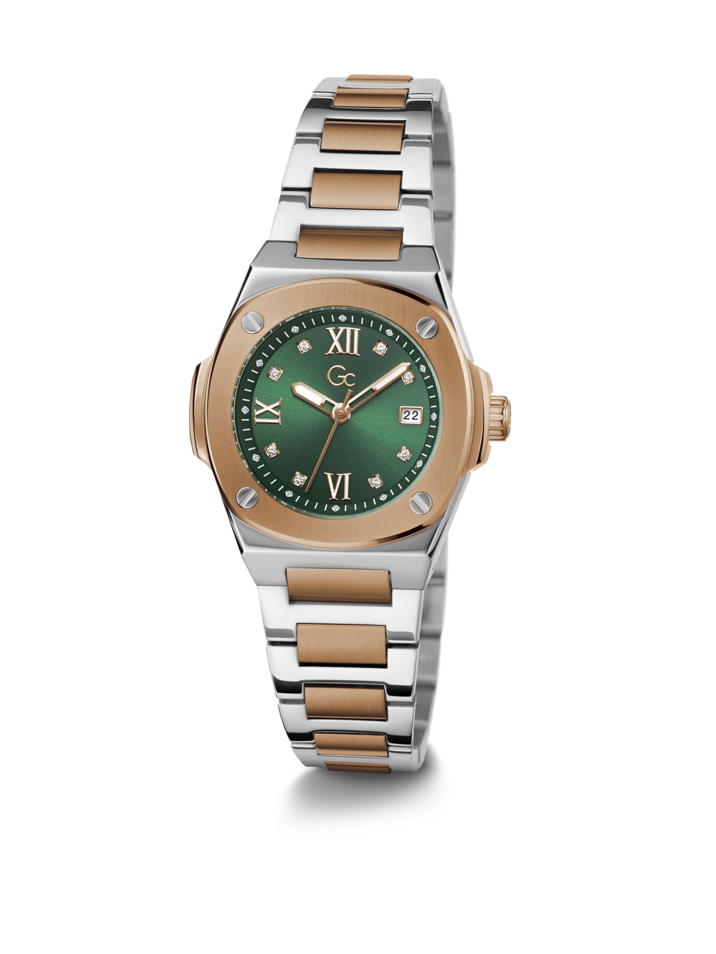 Gc Analoog horloge 'Gc Coussin Shape' in Gemengde kleuren