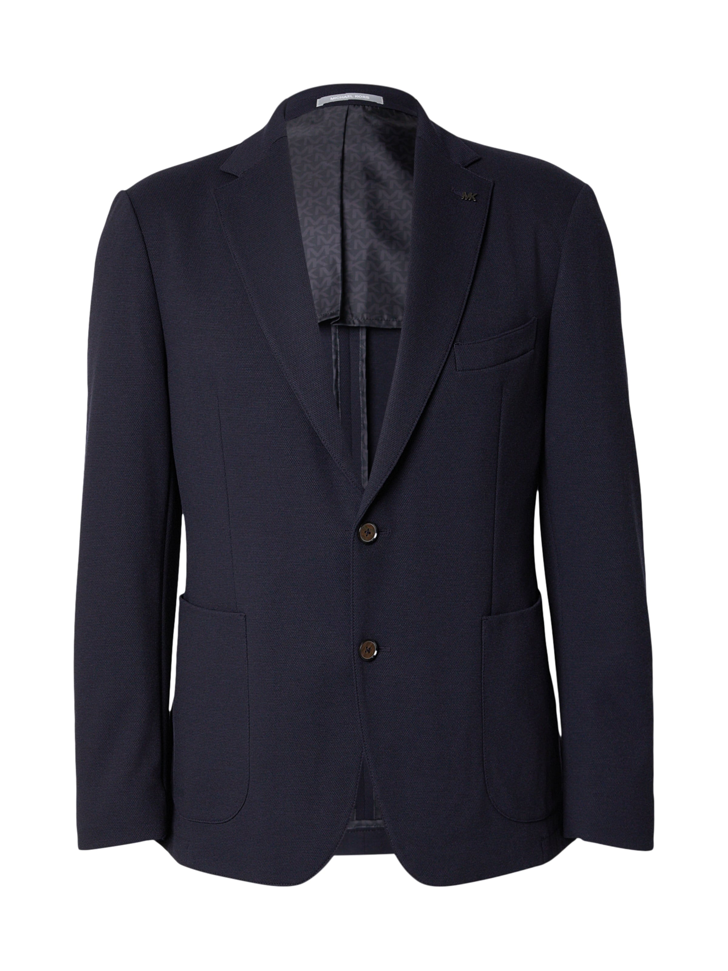 Michael Kors Слим Деловой пиджак в Синий: спереди