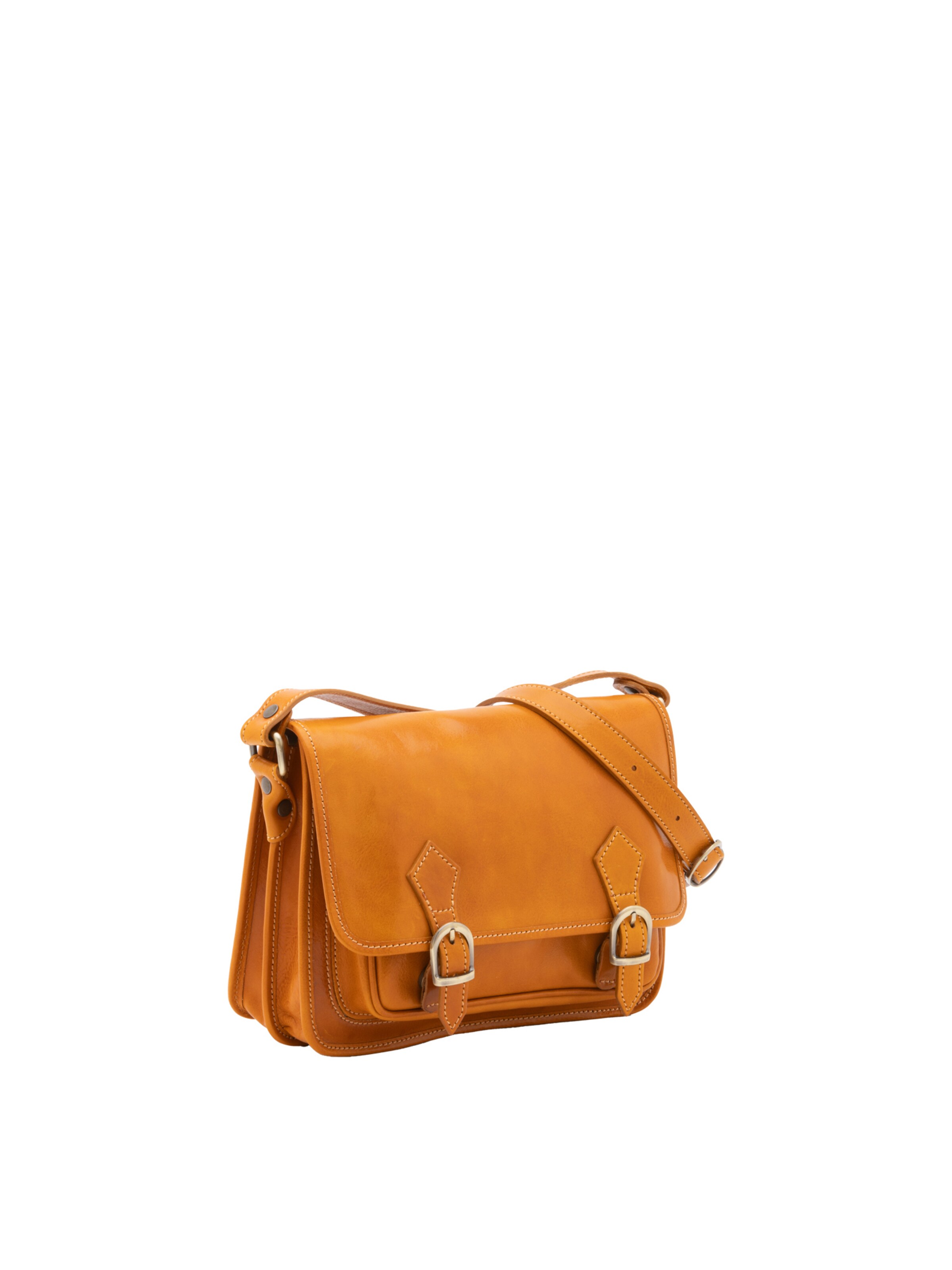 Viola Castellani Crossbody Bag in Yellow: front